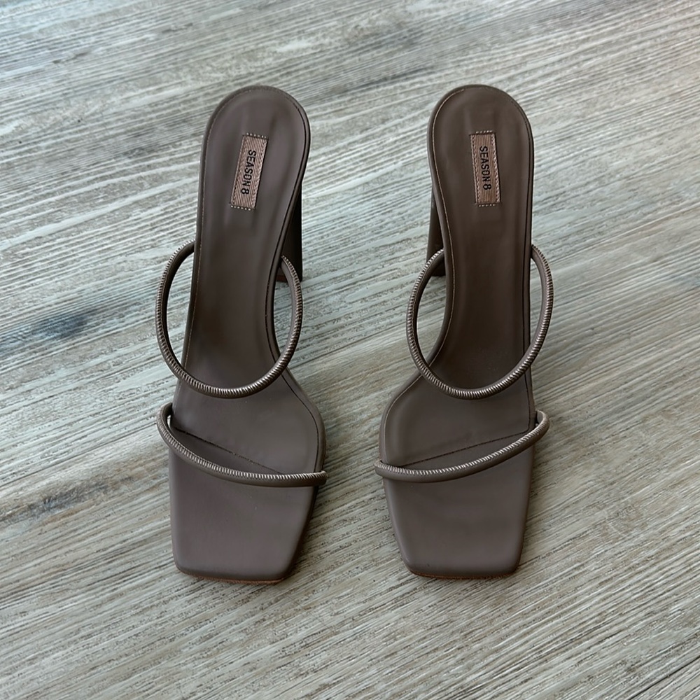 yeezy season 8 heels